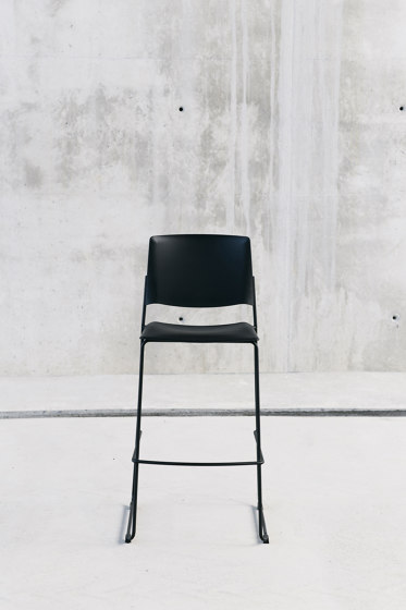 Ema stool with open backrest | Bar stools | ENEA