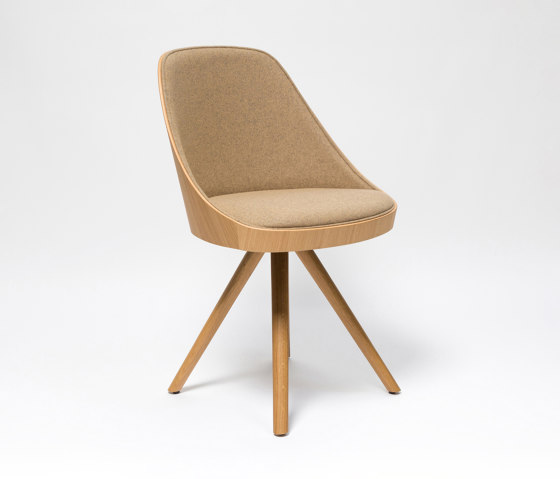 Kaiak spin wood chair | Chairs | ENEA