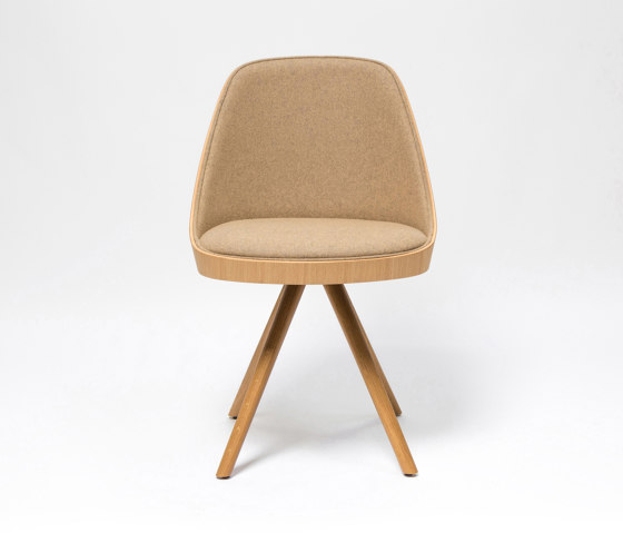 Kaiak spin wood chair | Sedie | ENEA
