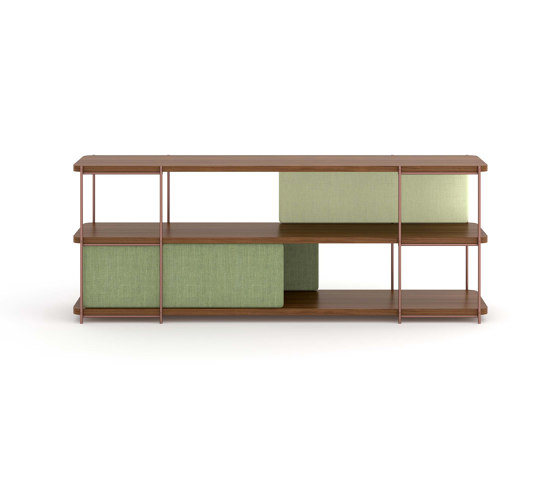 Julia modular walnut furniture | Shelving | Momocca