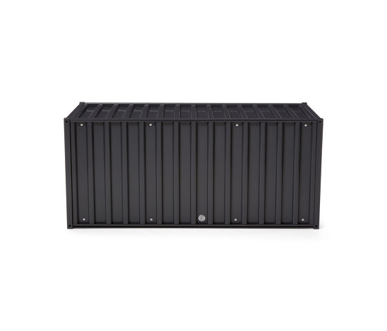DS | Container - with lock, black grey RAL 7021 | Buffets / Commodes | Magazin®