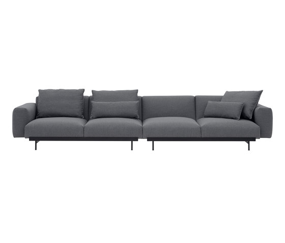 In Situ Modular Sofa  | 4-Seater Configuration 1 | Canapés | Muuto