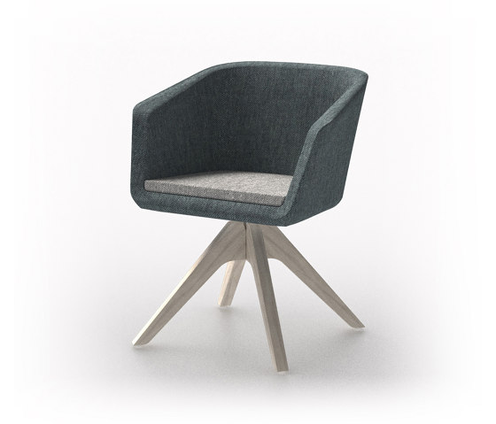 Cameo | Cameo Wood Base | Chairs | Conceptual