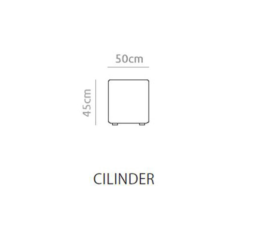 Cilinder | Poufs / Polsterhocker | Conceptual