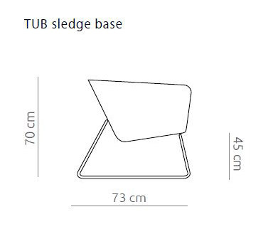 Tub | Tub Sledge Base | Fauteuils | Conceptual