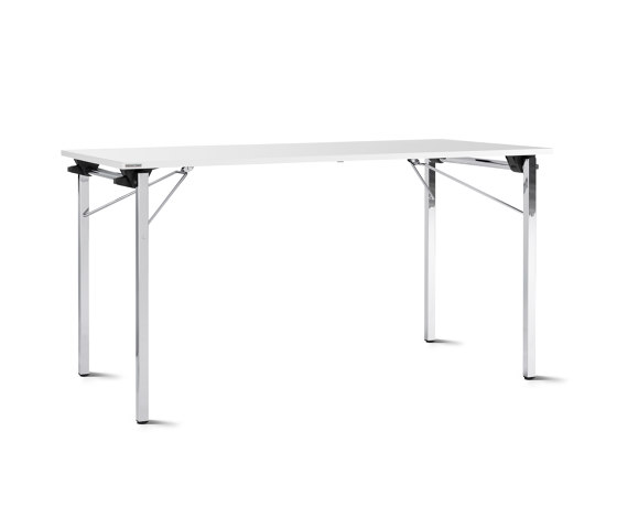 f.t.s. folding table 4-leg base, square feet | Mesas contract | Wiesner-Hager