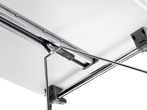 f.t.s. folding table 4-leg base, round feet | Contract tables | Wiesner-Hager
