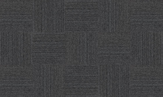 Carpet Foundry - Acoustic Option | Dusk & Charcoal Stripe | Carpet tiles | Amtico