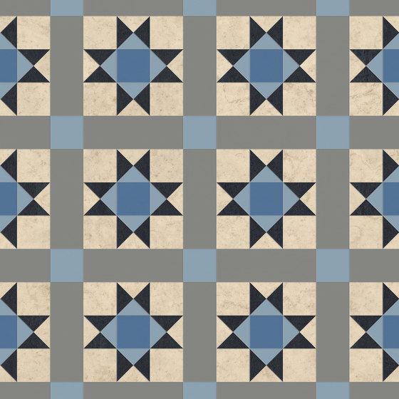 Décor - 1,0 mm | Décor Classic Azure | Synthetic tiles | Amtico