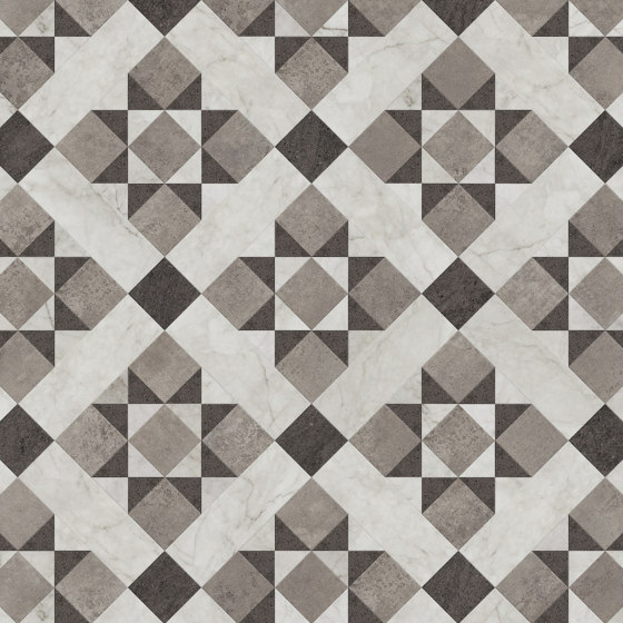 Décor - 1,0 mm | Décor Classic Bianco | Synthetic tiles | Amtico
