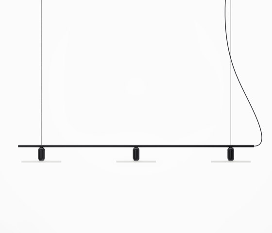Black Linear Chandelier | Suspended lights | Beem Lamps
