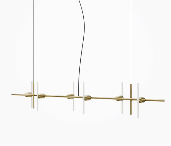 Brass Aerial Chandelier | Suspended lights | Beem Lamps