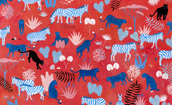 Rosso savana | Revêtements muraux / papiers peint | WallPepper/ Group