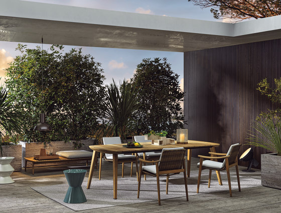 Fynn Outdoor "Dining" | Mesas comedor | Minotti