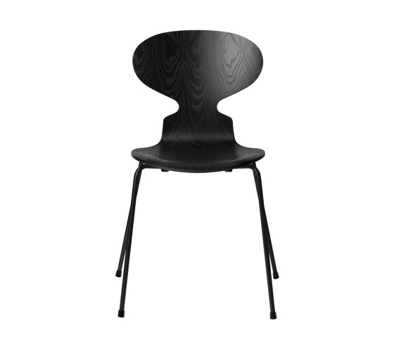 Ant™ | Chair | 3101 | Black coloured ash | Black base | Chaises | Fritz Hansen