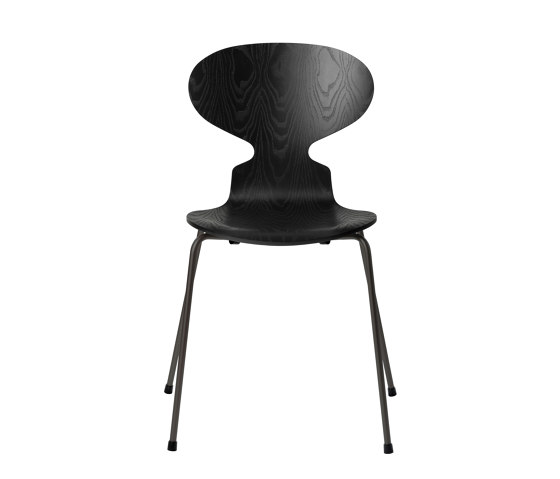 Ant™ | Chair | 3101 | Black coloured ash | Warm graphite base | Chairs | Fritz Hansen