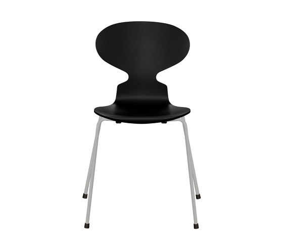 Ant™ | Chair | 3101 | Black lacquered | Nine grey base | Stühle | Fritz Hansen