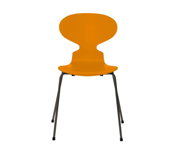 Ant™ | Chair | 3101 | Burnt Yellow lacquered | Warm graphite base | Sillas | Fritz Hansen