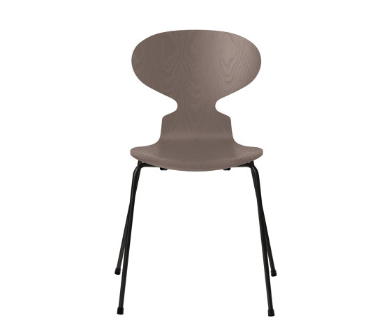 Ant™ | Chair | 3101 | Deep clay coloured ash | Black base | Sillas | Fritz Hansen