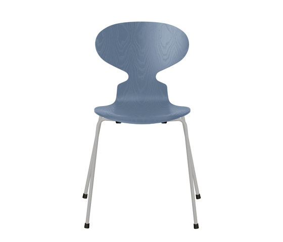 Ant™ | Chair | 3101 | Dusk blue coloured ash | Nine grey base | Chaises | Fritz Hansen