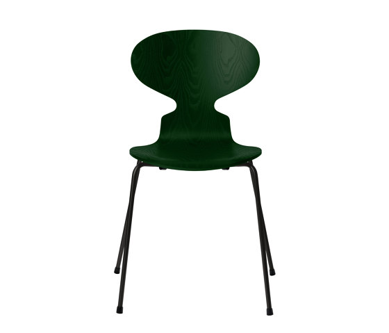 Ant™ | Chair | 3101 | Evergreen coloured ash | Black base | Chaises | Fritz Hansen