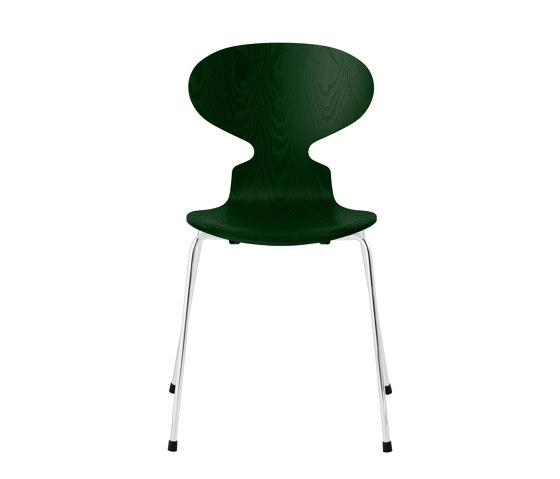 Ant™ | Chair | 3101 | Evergreen  coloured ash | Chrome base | Sillas | Fritz Hansen