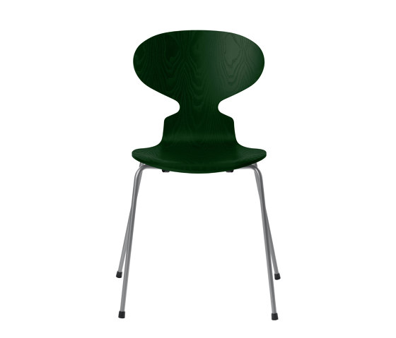 Ant™ | Chair | 3101 | Evergreen  coloured ash | Silver grey base | Sillas | Fritz Hansen