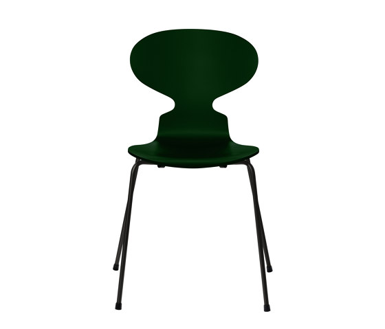 Ant™ | Chair | 3101 | Evergreen  lacquered | Black base | Sillas | Fritz Hansen