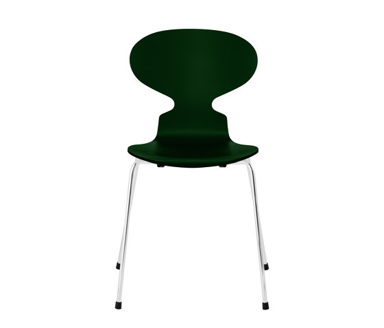 Ant™ | Chair | 3101 | Evergreen  lacquered  | Chrome base | Sedie | Fritz Hansen