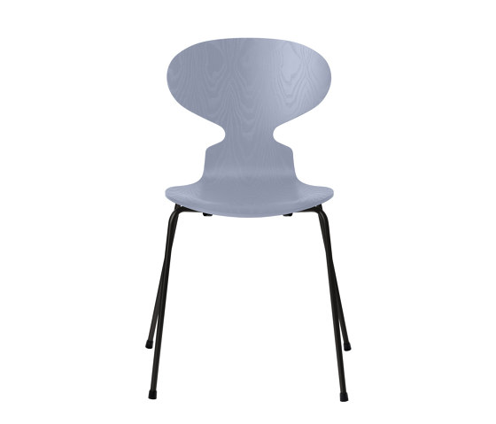 Ant™ | Chair | 3101 | Lavender Blue coloured ash | Black base | Stühle | Fritz Hansen