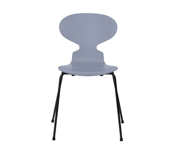 Ant™ | Chair | 3101 | Lavender blue lacquered | Black base | Sillas | Fritz Hansen