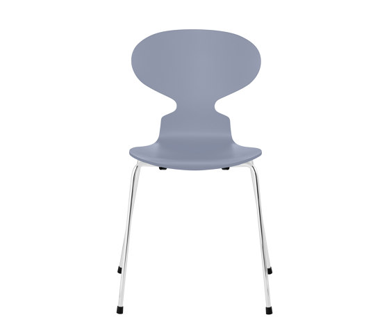 Ant™ | Chair | 3101 | Lavender blue lacquered  | Chrome base | Chaises | Fritz Hansen
