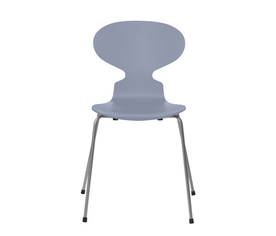 Ant™ | Chair | 3101 | Lavender blue lacquered | Silver grey base | Chairs | Fritz Hansen