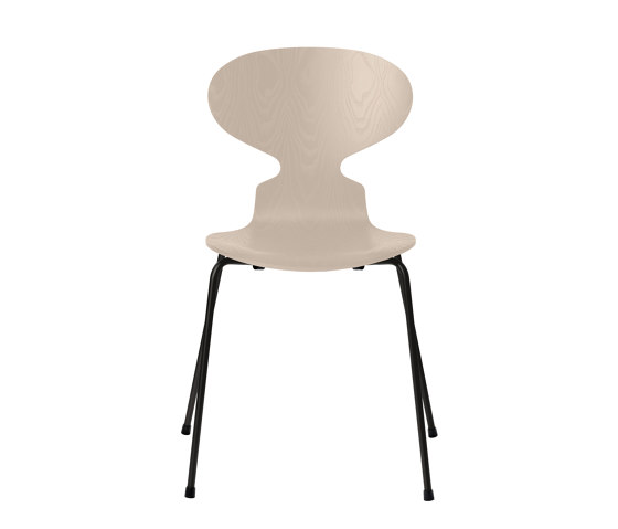 Ant™ | Chair | 3101 | Light beige coloured ash | Black base | Stühle | Fritz Hansen