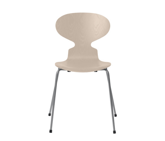 Ant™ | Chair | 3101 | Light beige coloured ash | Silver grey base | Chaises | Fritz Hansen