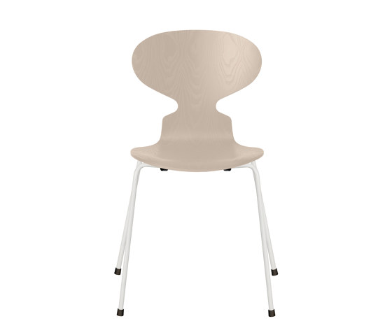 Ant™ | Chair | 3101 | Light beige coloured ash | White base | Sillas | Fritz Hansen