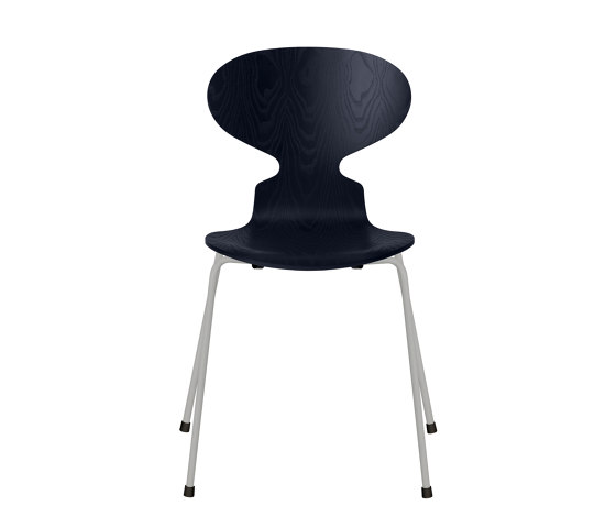 Ant™ | Chair | 3101 | Midnight blue coloured ash | Nine grey base | Chairs | Fritz Hansen