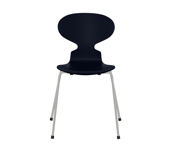 Ant™ | Chair | 3101 | Midnight blue lacquered | Nine grey base | Sillas | Fritz Hansen