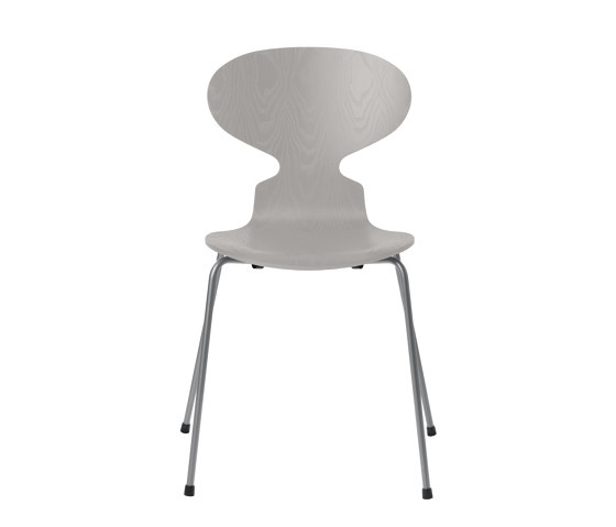 Ant™ | Chair | 3101 | Nine grey coloured ash | Silver grey base | Chaises | Fritz Hansen