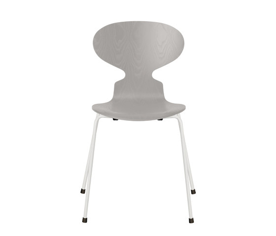 Ant™ | Chair | 3101 | Nine grey coloured ash | White base | Stühle | Fritz Hansen