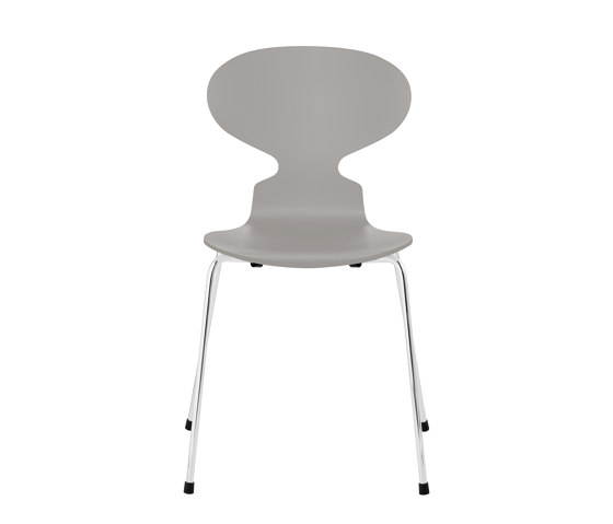 Ant™ | Chair | 3101 | Nine grey lacquered  | Chrome base | Chaises | Fritz Hansen