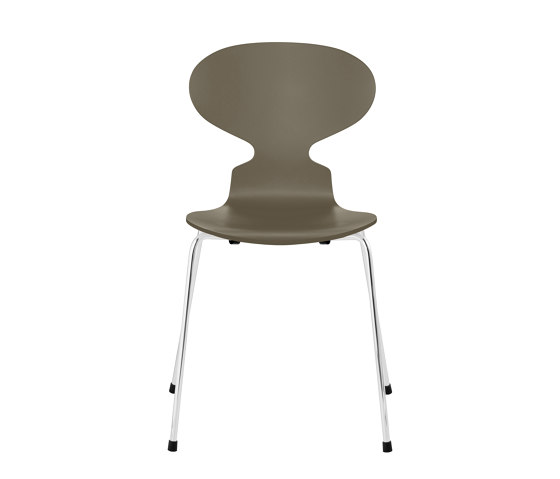 Ant™ | Chair | 3101 | Olive green lacquered  | Chrome base | Chairs | Fritz Hansen