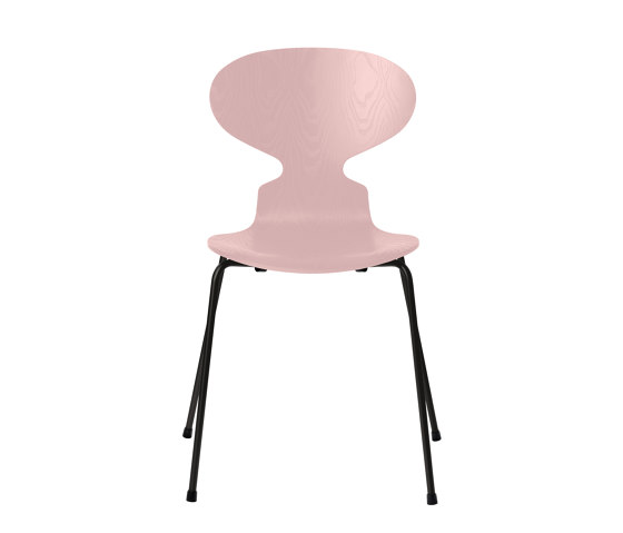 Ant™ | Chair | 3101 | Pale rose coloured ash | black base | Chairs | Fritz Hansen