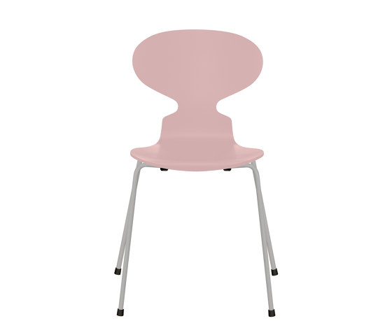 Ant™ | Chair | 3101 | Pale rose lacquered | Nine grey base | Chairs | Fritz Hansen