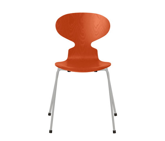 Ant™ | Chair | 3101 | Paradise orange coloured ash | Nine grey base | Chaises | Fritz Hansen