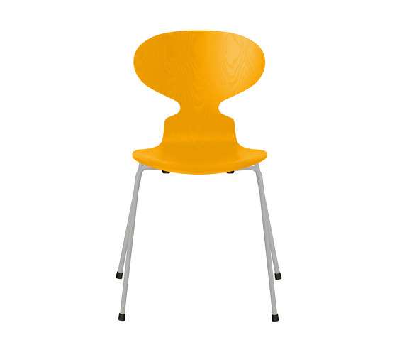 Ant™ | Chair | 3101 | True yellow coloured ash | Nine grey base | Chairs | Fritz Hansen