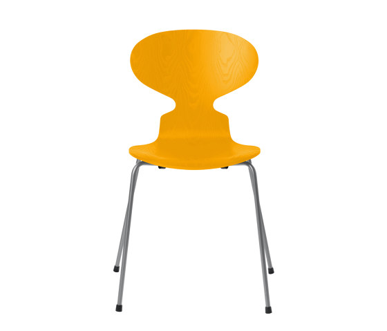 Ant™ | Chair | 3101 | True yellow coloured ash | Silver grey base | Sillas | Fritz Hansen