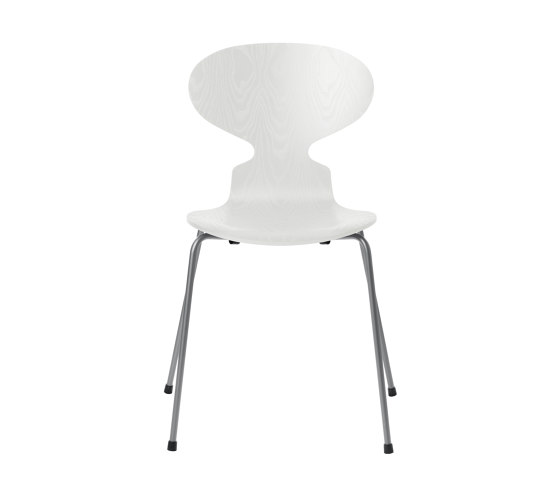 Ant™ | Chair | 3101 | White coloured ash | Silver grey base | Chairs | Fritz Hansen