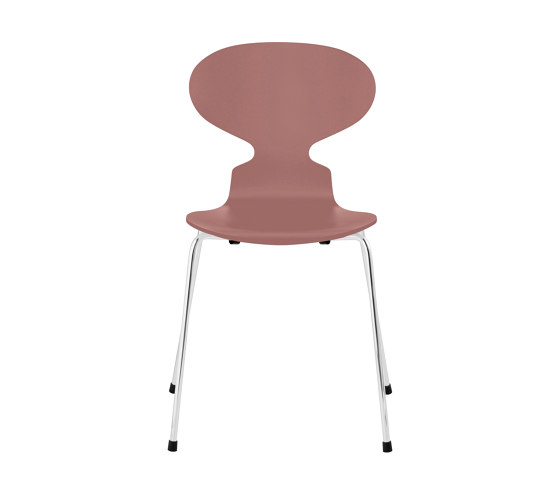 Ant™ | Chair | 3101 | Wild rose lacquered  | Chrome base | Sillas | Fritz Hansen