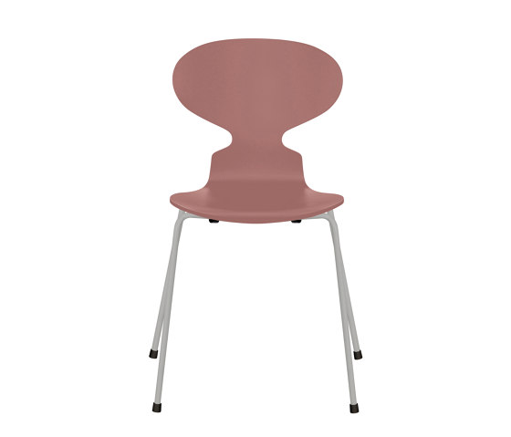 Ant™ | Chair | 3101 | Wild rose lacquered | Nine grey base | Chaises | Fritz Hansen